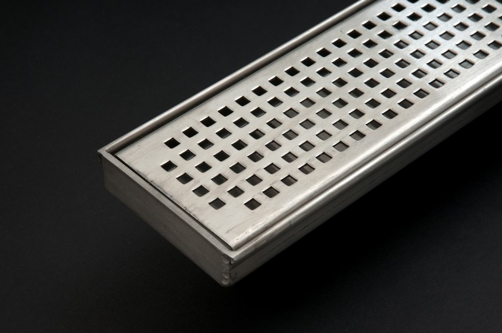 LINEAR BATHROOM SHOWER GRATES Stainless Steel Grates